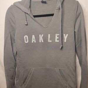 Oakley Women's Gray Hoodie Sweater